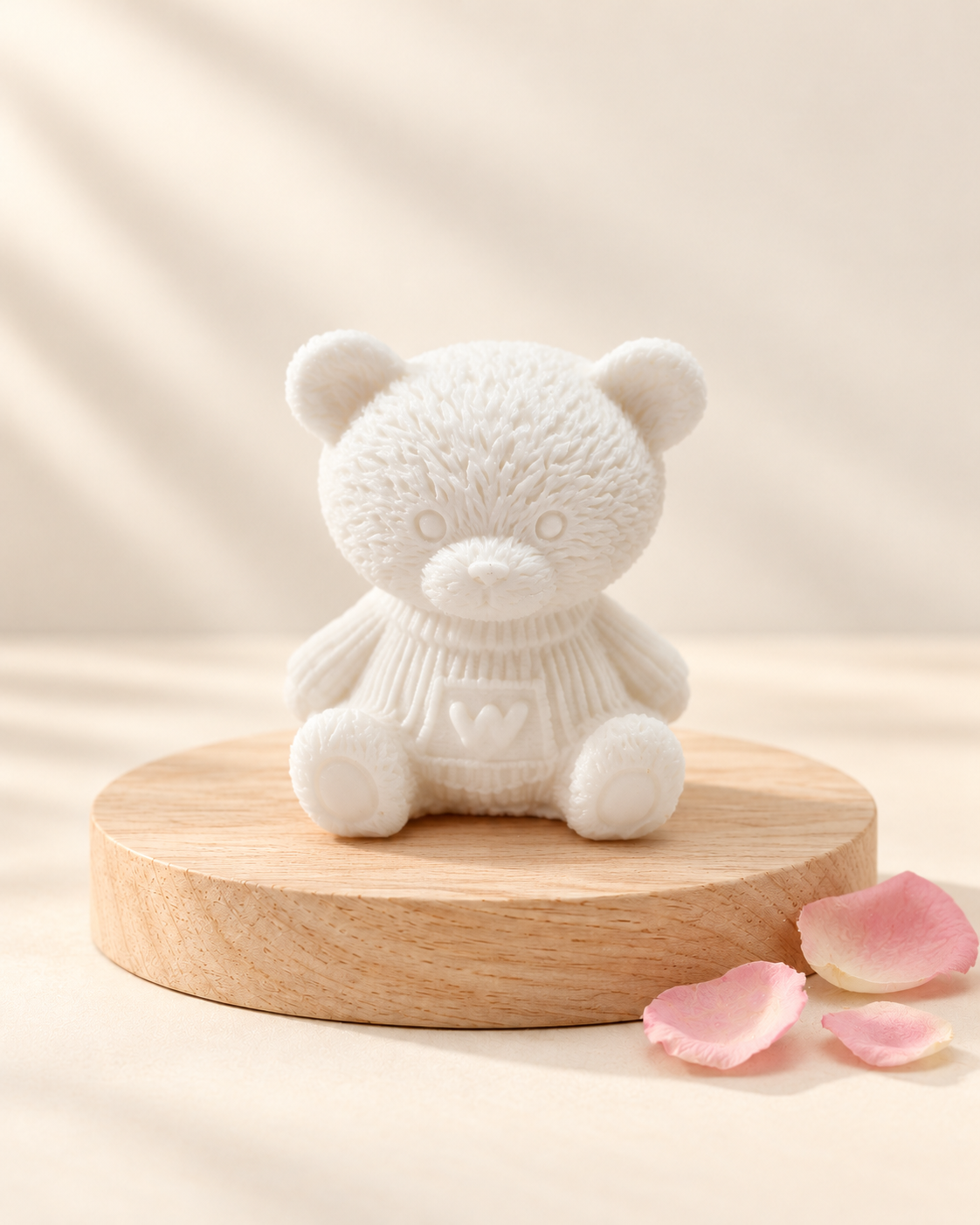 06 Teddy Bear White