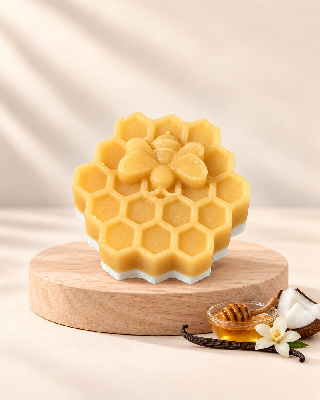 Honeycomb soap — honey, vitamin B, coconut oil and vanilla scent
